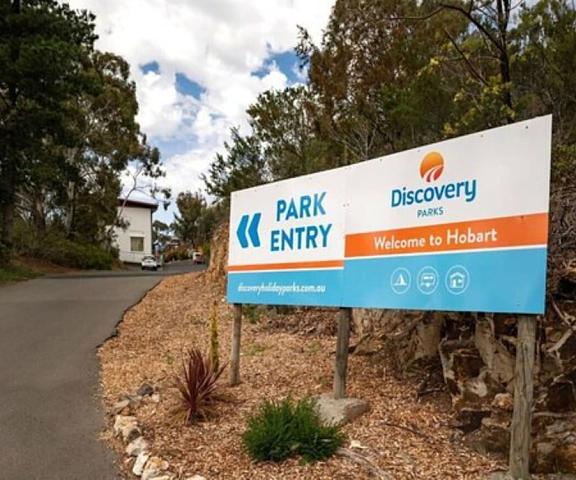 Discovery Parks - Hobart Tasmania Risdon Entrance