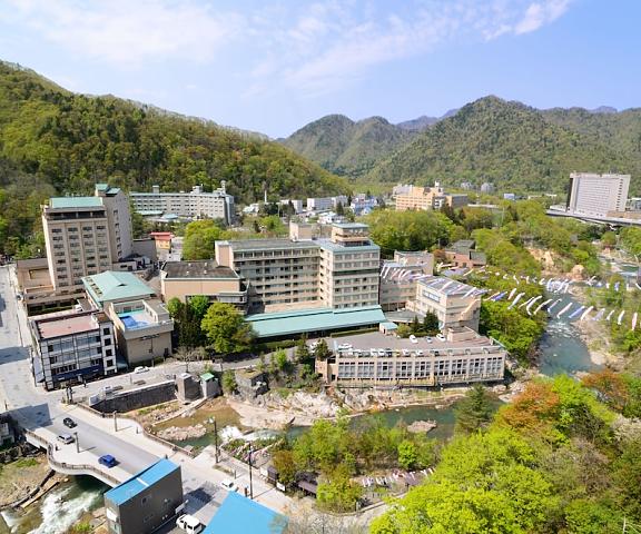 Jozankei Manseikaku Hotel Milione Hokkaido Sapporo Aerial View