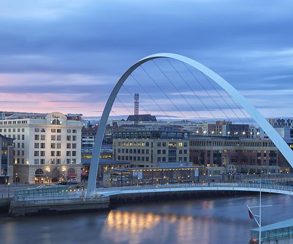 Malmaison Newcastle England Newcastle-upon-Tyne Aerial View
