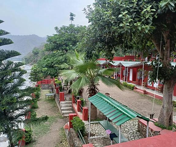 Euphoric Hostel Uttaranchal Rishikesh Aerial View