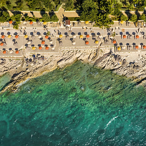 Istria (county) Labin Beach