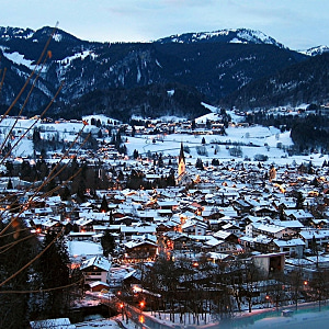 Bavaria Oberstdorf View from Property
