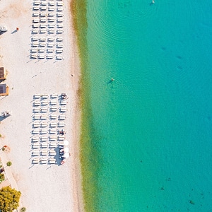Istria (county) Labin Beach